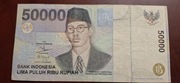 BANKNOT INDONEZJA 50 000 RUPIAH 1999 ROK 