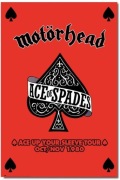 Duży plakat Motorhead Ace of Spades 61 x 91,5 cm as pik na czerwonym tle
