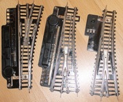 Rozjazd zwrotnica PIKO H0