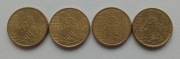 FRANCJA 10 CENT - 1999, 2001, 2003, 2005