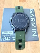 Garmin Fenix 7X Sapphire Solar + 3 paski + dodatkowe mapy