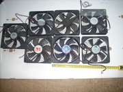 Wentylator 12V 120x120x25 z osłoną