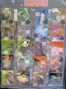 Karty STAR FOODS Zwierzęta dziwne i śmieszne Żetony z chipsów mr snaki