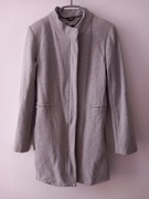 Wyprzedaż Płaszczyk szary damski roz.36 wymiary opis 