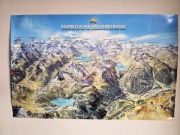 Mapa panoramiczna Alpy Austriackie Silvretta