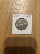 Moneta 10000 zl Solidarnosci 1990