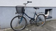 Rower miejski używany. Z koszykiem