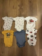 6x body z krótkim rękawkiem rozmiar 68