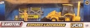 Koparko - Ładowarka JCB (na innych: ciężarówka i ładowarka).