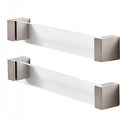 Uchwyt meblowy PLEXI przezroczysty GoodHome Mulco kpl.2 szt