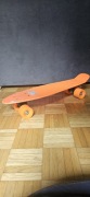 Pomarańczowa nowa deskorolka typu fiszka penny board 55cm unisex fluo Orang