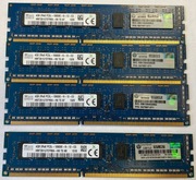 4 x Pamięć serwerowa SK Hynix 4GB 2Rx8 PC3L-10600E-9-12-E3 DDR3