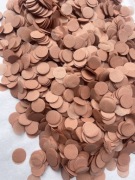 Konfetti papierowe kółka, Dekoracje Konfetti weselne, Konfetti do balonów