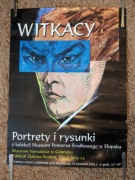 Witkacy Plakat - Portrety i rysunki, plakat wystawy z 2005