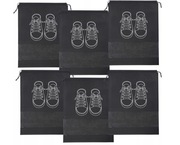 6 x Pokrowiec torba do przechowywania butów worek 45x34