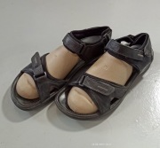 Czarne sandały ECCO. 39, męskie, damskie