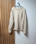 Klasyczna kremowa bluza 3XL 4XL Plus Size 