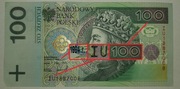 ! Bardzo Dobry Stan, Seria IU 1994, 100 zł / PLN, Seria 1994 Rzadka !