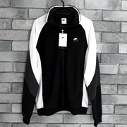 Bluza rozpinana bez kaptura ZIP crewneck nike air Sb Swoosh Logo czarna