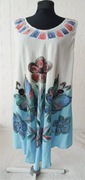 Sukienka indyjska 100% rayon lekka zwiewna r. uniwersalny