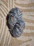 Włóczka merino angora kaszmir niebieski, szary róż fiolet