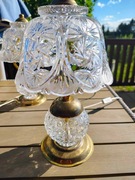 Piekna lampa kryształowa stołowa 
