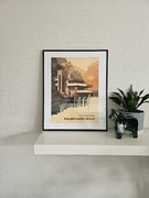 Plakat wydruk na płótnie modernistyczny Bauhaus, Art Deco 30x42
