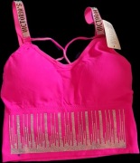 Top Victoria's Secret różowybłyszczący cekiny XL/ XXL 