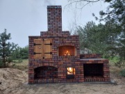 Grill murowany wedzarnia murowana grillo wedzarnia