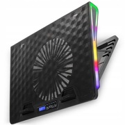 PODKŁADKA CHŁODZĄCA POD LAPTOPA GAMINGOWA RGB LED