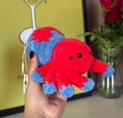 Pluszowy Pająk | Maskotka Pluszak na szydełku Ręcznie robiona