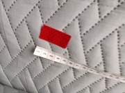 Naklejki komplet - Odblaski samoprzylepne czerwone - małe