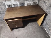 BIURKO DREWNIANE Z EPOKI PRL KLIMATYCZNE