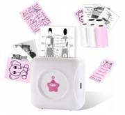 Mini kieszonkowa drukarka termiczna Vretti TP2-Y, Android i iOS, Bluetooth