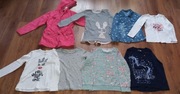 Zestaw paka ubrań dla dziewczynki r. 122/128