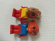 Figurki LEGO Fabuland królik , małpka 