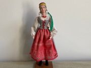 Stara Polska Lalka Ludowa 1983 Cepelia PRL