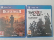 Desperados III + Shadow Tactics - Blades of the shogun PS4