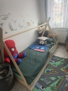 Sprzedam łóżko z materacem