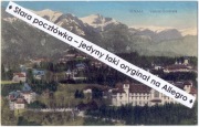 RUMUNIA ROMANIA - SINAIA okręg Prahova Góry Bucegi pałac monastyr ~1914