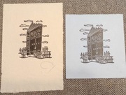 Ex-libris Ekslibris 2 szt. Biblioteka UMCS XXXV Jóźwik 1979