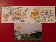 ANTYLE HOLENDERSKIE karty telefoniczne chip 3 szt.