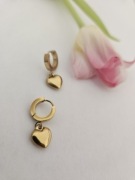 Kolczyki damskie serce