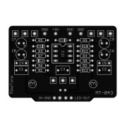 MR BLACK BB-74X OVERDRIVE REPLIKA - PŁYTKA DRUKOWANA