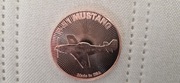 Moneta miedź lotnictwo samolot Mustang