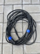 Przewód przedłużacz kolumnowy speakon żeńsko- męski 10 m