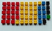 Lego 3003 klocek 2x2 mix - 54 sztuki !