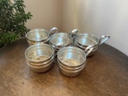 Koszyczki na szklanki PRL 5 sztuk