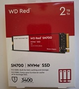 Dysk WD Red SN700 2TB NVMe SSD M.2 PCIe