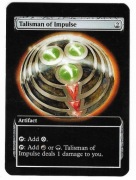 Talisman of Impulse [MTG] [PROXY] Magic the Gathering